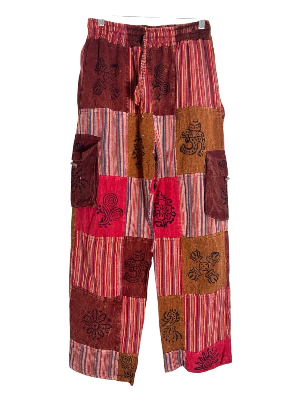 Patchwork Bohemian Pants Size M